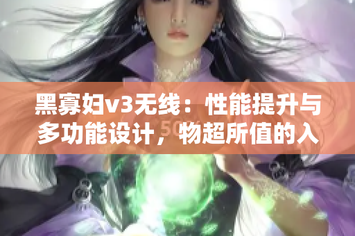 黑寡婦v3無(wú)線：性能提升與多功能設(shè)計(jì)，物超所值的入手選擇