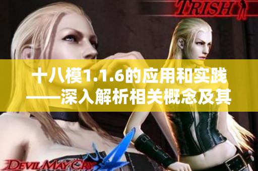 十八模1.1.6的應用和實踐——深入解析相關概念及其在現(xiàn)實生活中的運用